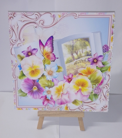 Summer Pansies by Jackie Odonnell