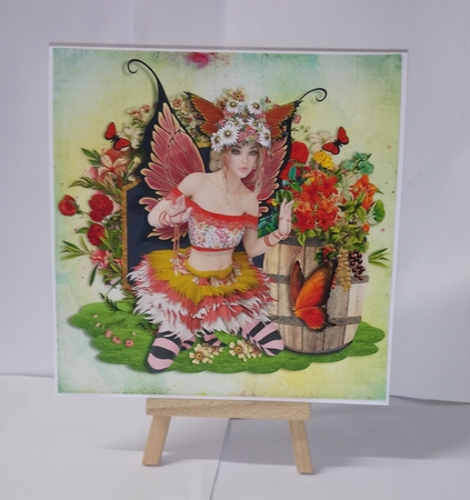 Fairies In The Garden 4 by Jackie Odonnell