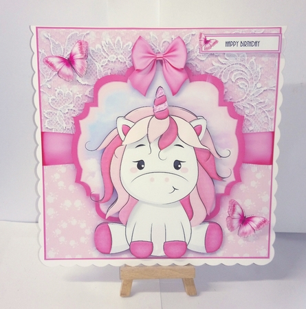 Magical Unicorn 2 Card Kit by Jackie Odonnell