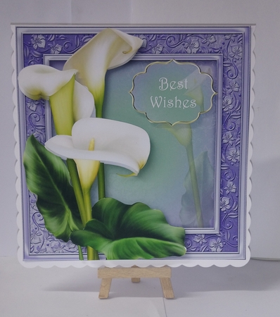 Beautiful Lilies Square Bumper Kit by Jackie Odonnell
