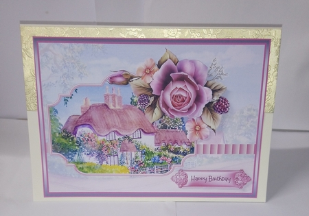 Rose cottage by Jackie Odonnell