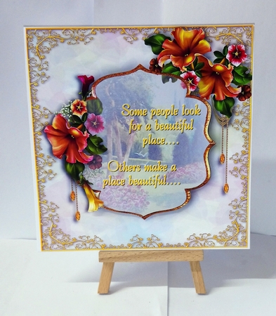Inspirational Flowers 3 by Jackie Odonnell
