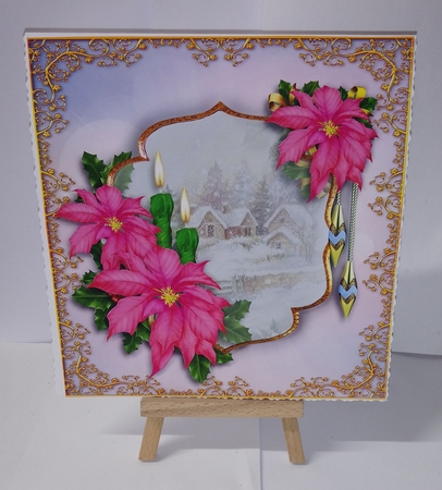 Inspirational Flowers Christmas 2 by Jackie Odonnell