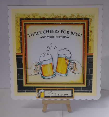 Three Cheers for Beer...and your Birthday by Jackie Odonnell