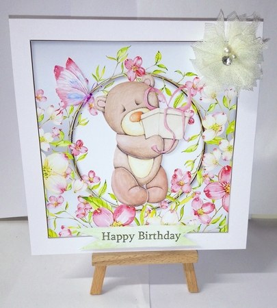 Happy Birthday thank you with love Quick card collection by Jackie Odonnell