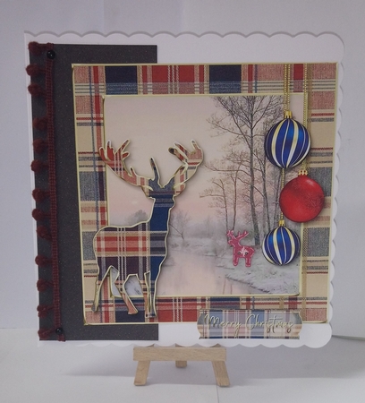 Tartan Christmas Bumper Kit by Jackie Odonnell