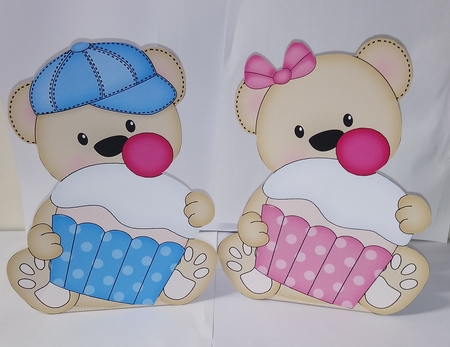 3D Cute Bear Treat Box Gift Set Mini Kit - Cute Little Livvy Bear by Jackie Odonnell