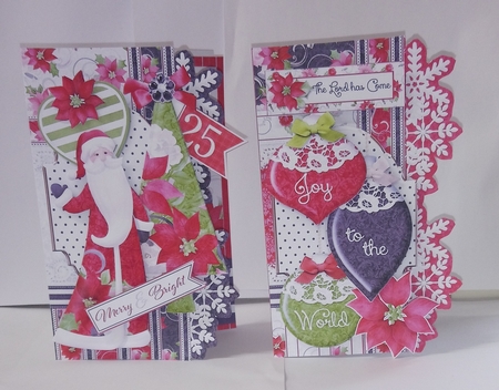 Wonderful Christmas Time  Quick Cards by Jackie Odonnell