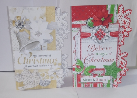 Elegant Christmas Quick Cards by Jackie Odonnell