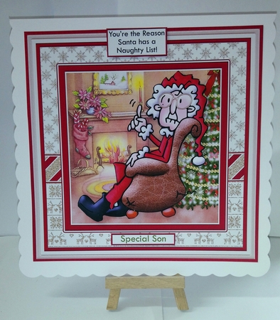 STELLA & GUS 7.5 Decoupage & Insert CHRISTMAS BUMPER KIT  by Jackie Odonnell