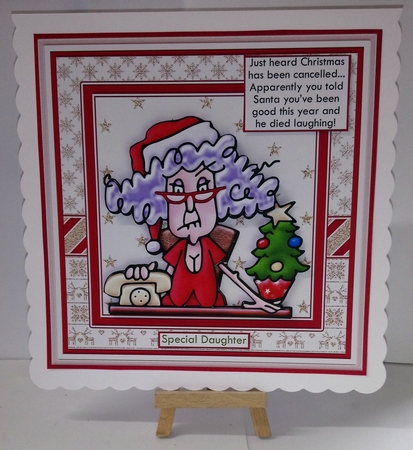 STELLA & GUS 7.5 Decoupage & Insert CHRISTMAS BUMPER KIT  by Jackie Odonnell