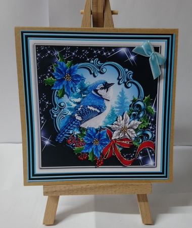 Christmas Holiday Card Front Kit-5 by Jackie Odonnell