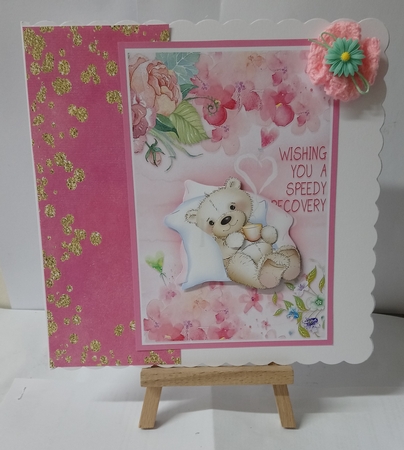 8x8 Watercolour glitter backgrounds  by Jackie Odonnell