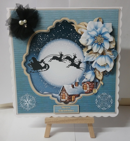 Christmas Delivery 8x8 Mini Kit by Jackie Odonnell