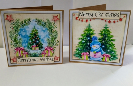 8x8 Watercolour Christmas Bumper Kit  by Jackie Odonnell