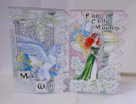 Fantasy Fairies & Unicorns Quick Cards by Jackie Odonnell