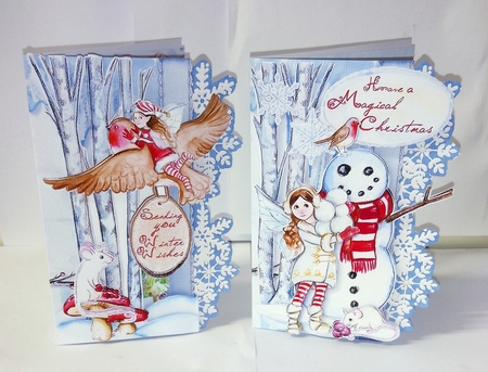 Winter in Fairyland Quick Cards by Jackie Odonnell