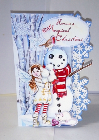 Winter in Fairyland Quick Cards by Jackie Odonnell