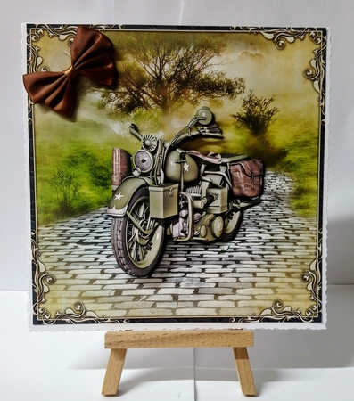 Army Motorcycle 8x8 Mini Kit by Jackie Odonnell