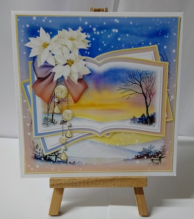 Winter Sunset Scene 2 Toppers by Jackie Odonnell