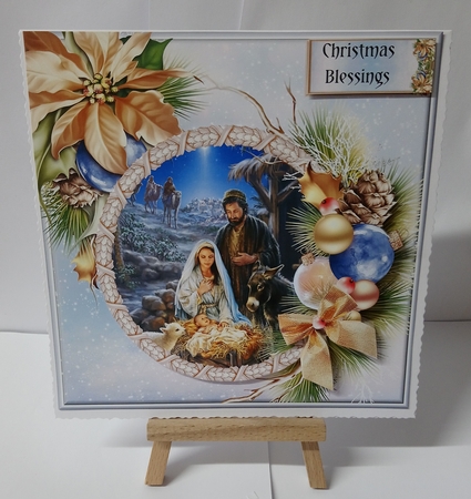 Christmas Nativity 1 by Jackie Odonnell