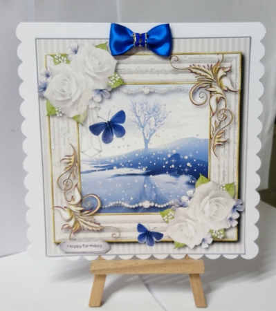 Down by the River Card Topper 3 by Jackie Odonnell