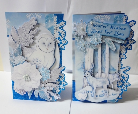 Snow Queen Wonderland Quick Cards by Jackie Odonnell