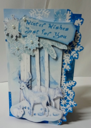 Snow Queen Wonderland Quick Cards by Jackie Odonnell