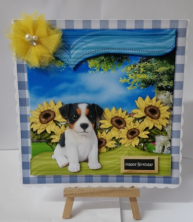 Cute Jack Russel Puppy Mini Kit by Jackie Odonnell