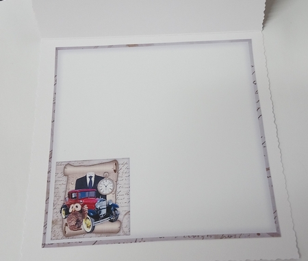 Insert male card Vintage Sroll  cup894289_936 by Jackie Odonnell