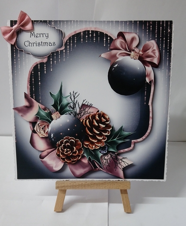 Rose Gold Christmas 2 by Jackie Odonnell