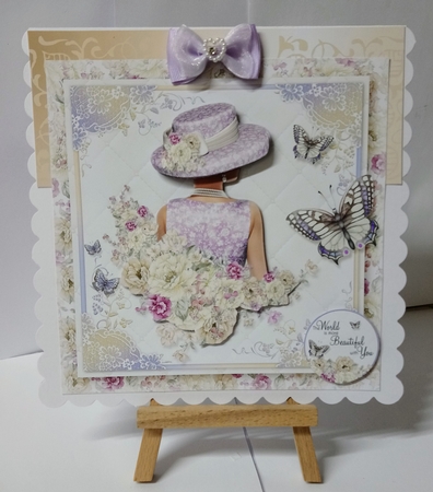 Ivory Floral Delight by Jackie Odonnell