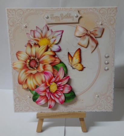 Pearls and Butterflies 8x8 Mini Kit by Jackie Odonnell