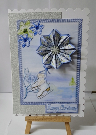JJ PASTEL CHRISTMAS 6 5X7 TEA BAG CARD MINI KIT by Jackie Odonnell