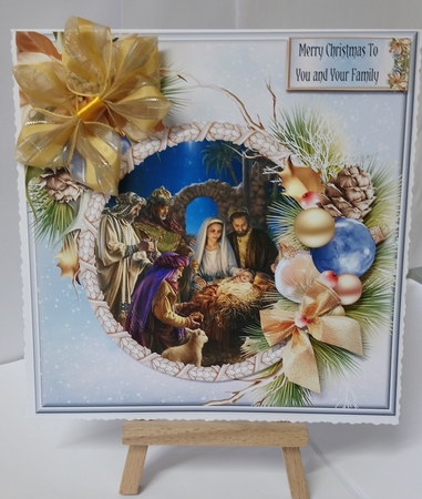 Christmas Nativity 2 by Jackie Odonnell