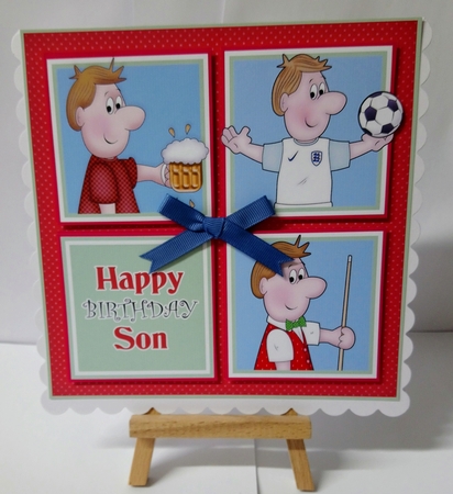 Dave Birthday Squares Mini Kit by Jackie Odonnell
