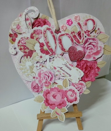 Fruits of the Spirit  Hanging Hearts Trio. by Jackie Odonnell