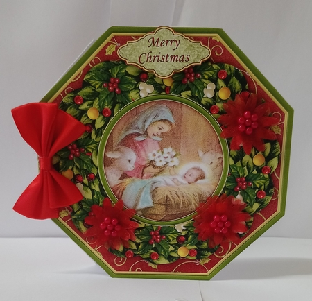 CHRISTMAS WREATH BUILDER 5.8 Decoupage & Inserts Bumper Kit by Jackie Odonnell