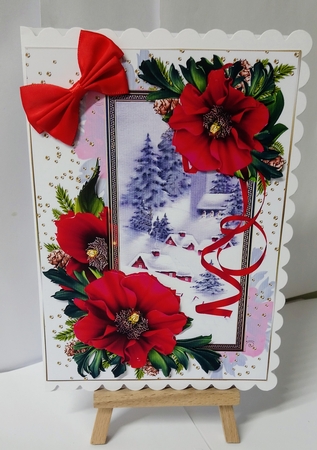 The Christmas Church choice of 2 scenes mini kit by Jackie Odonnell