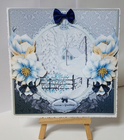 Winter flowers mini kit by Jackie Odonnell