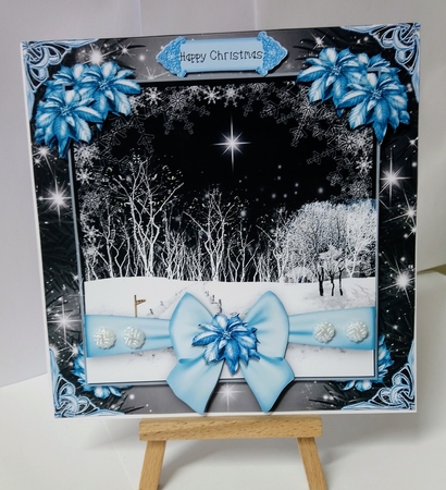 A Christmas Scene Card Kit by Jackie Odonnell
