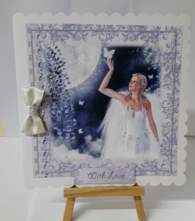 Angel With Butterflies by Jackie Odonnell