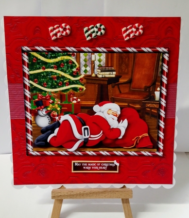 Sleepy Santa by Jackie Odonnell