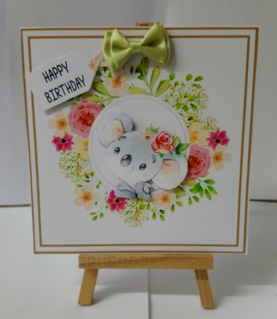 Happy birthday - cute Koala by Jackie Odonnell