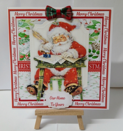 Santas Christmas Desk  by Jackie Odonnell