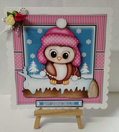 Owl I Want For Xmas Mini Kit 2 by Jackie Odonnell