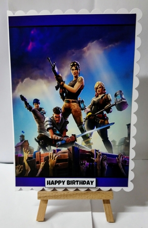 Fortnite 20 Quick Card Any Occasion by Jackie Odonnell