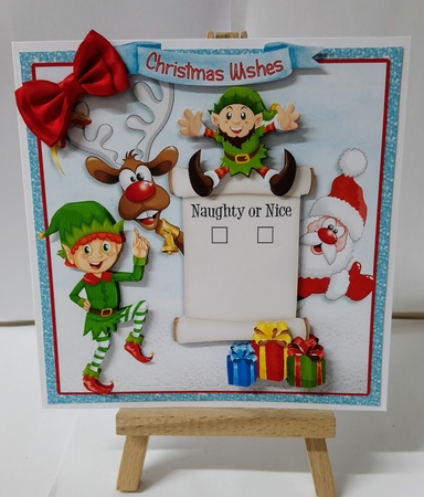 Merry Christmas #1 Keeping it Simple 6x6 Card Kit by Jackie Odonnell