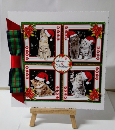 Meowy Christmas by Jackie Odonnell