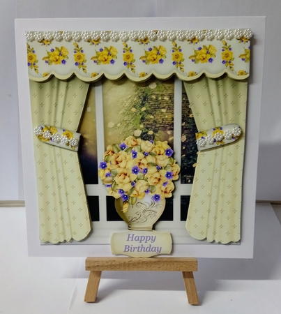 Wishing Well - Through the Window Card Mini Kit by Jackie Odonnell